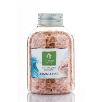 Himalajska sól do kąpieli - butelka 600g